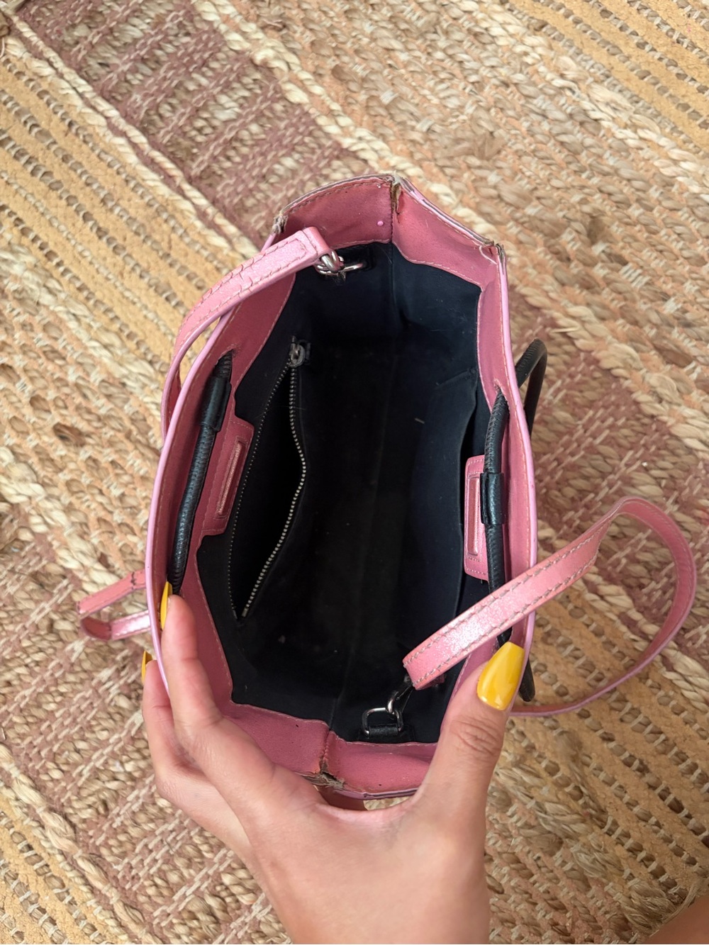 Balenciaga Pink Mini Tote Bag [PROJECT] - Picture 4 of 7